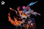 【In Stock】Goose Factry Demon Slayer:Rengoku VS Akaza あかざ Resin Statue - Image 6