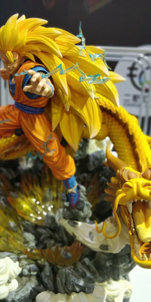 【In Stock】Miss Time Studio Dragonball Z SSJ3 Goku Dragon Fist Resin Statue
