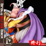 【Pre order】Luyan Xiuxing Studio Dragon Ball Z Super Saiyan3 Goku VS Majin Buu 1:6 Resin Statue Deposit - Image 2