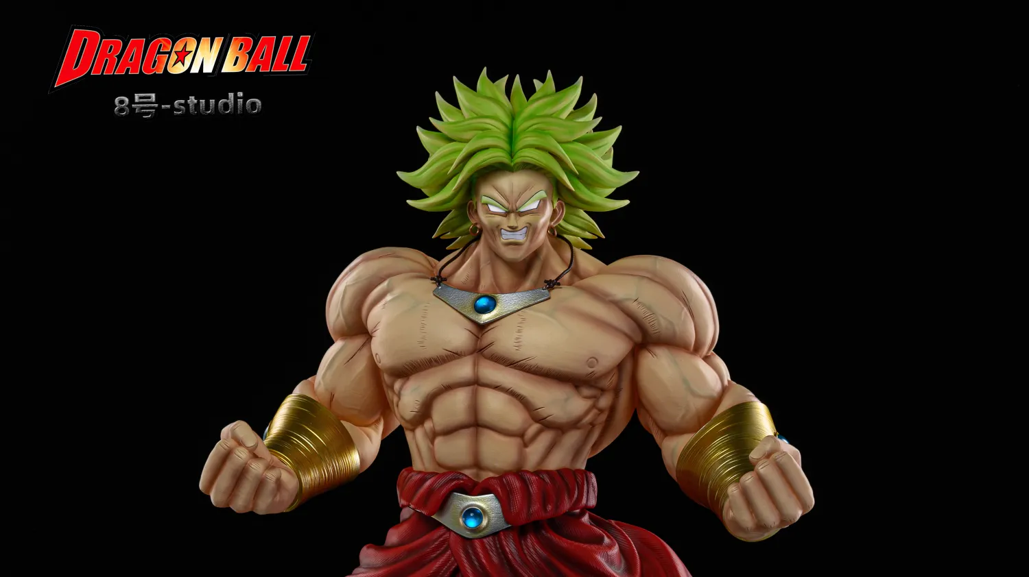 63d5f5702cc9aca8 【Pre order】8 Studio Dragon Ball Super Broly Resin Statue Deposit - Image 1