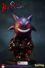 【Pre Order】Red Haired Studio Pokemon Museum Gengar Resin Statue Deposit - Image 3