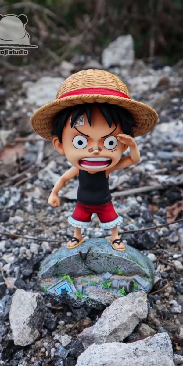 【Pre order】Emoji studio One-PieceOne-Piece Monkey D Luffy looking for somebody SD Scale Resin Statue Deposit