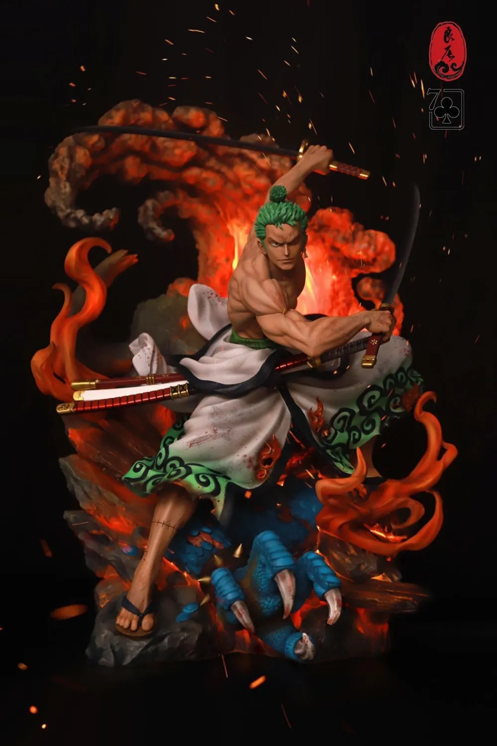 672810427f0e7393 【Pre order】LC Studios One Piece Wano Country Roronoa Zoro Resin Statue Deposit - Image 1