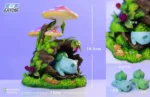 【In Stock】Pokemon Research Laboratory Sleeping Bulbasaur Resin Statue - Image 3