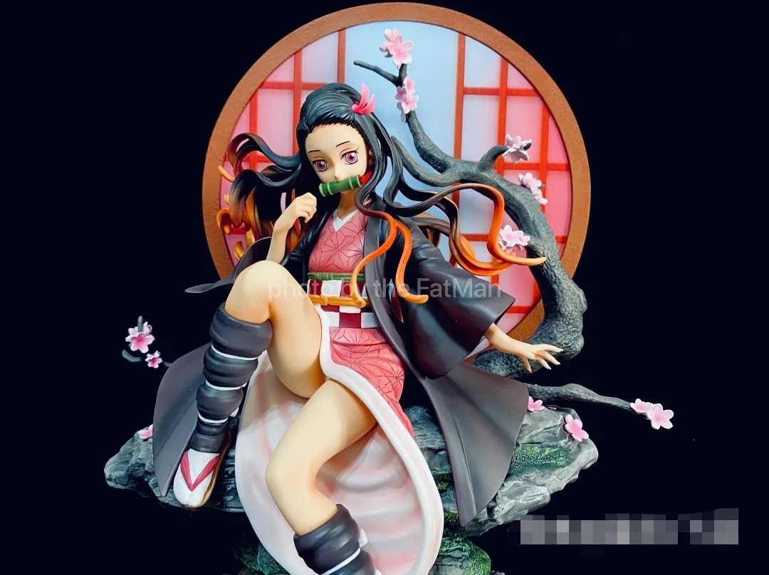 68063246f341e600 【In Stock】XZ&DB Home Studio Demon Slayer: Kimetsu no Yaiba Kamado Nezuko Resin Statue - Image 1