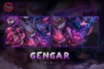 【In Stock】Fantasy studio Pokemon Gengar Family Resin Statue - Image 6