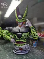 【In Stock】SD STUDIO Dragon Ball Z Perfect Cell Bust Resin Statue - Image 5