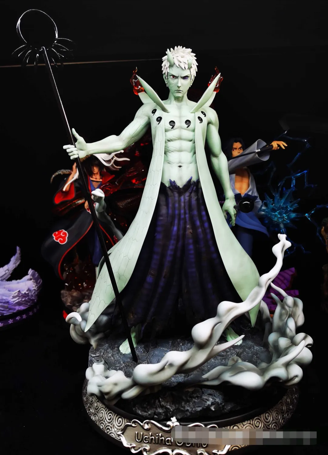 6c2ee63aafd1986a 【In Stock】ZH Studio Naruto Uchiha Obito in Six Sages 1/6 Scale Resin Statue - Image 1