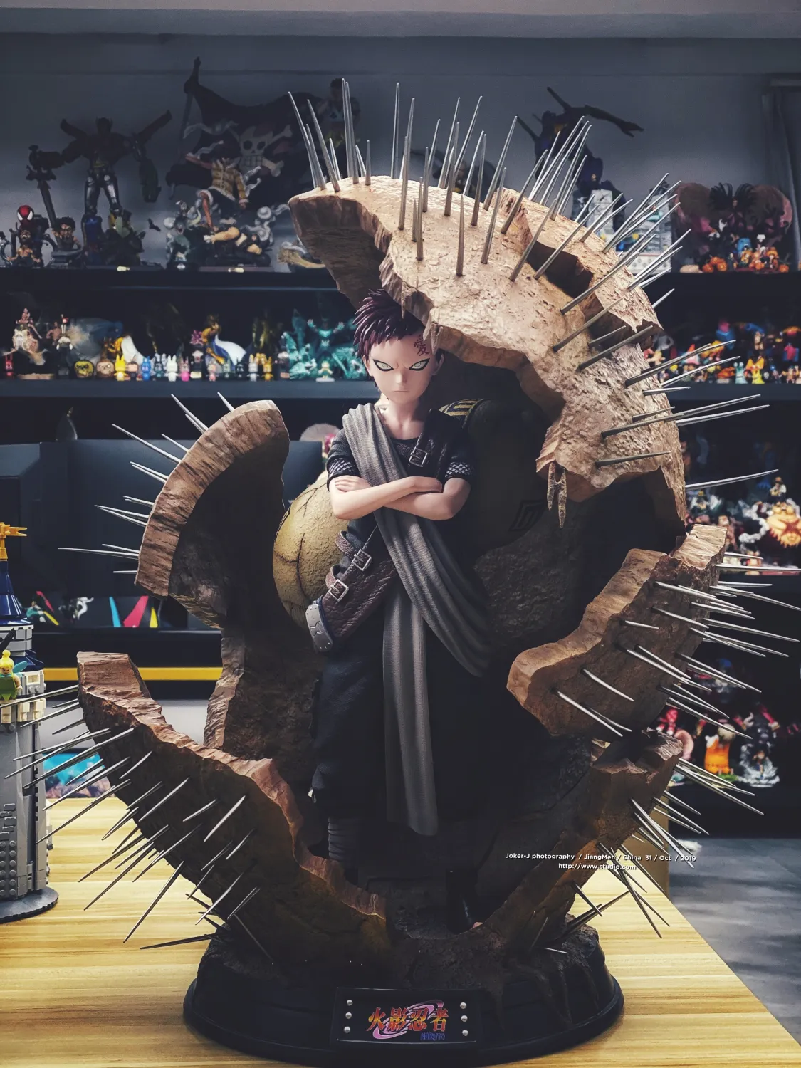 6cca97de6e2801f3 【In Stock】Iron Kite Studio Naruto Gaara 1/4 Scale Resin Statue(Copyright) - Image 1