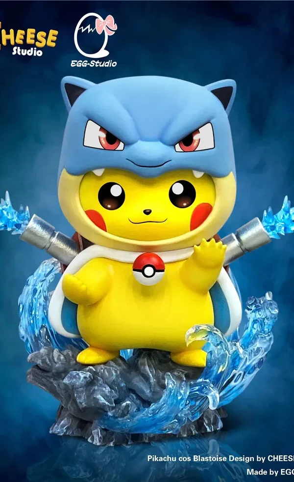 【Pre order】EGG-Studio Pokemon Blastoise Pikachu Resin statue