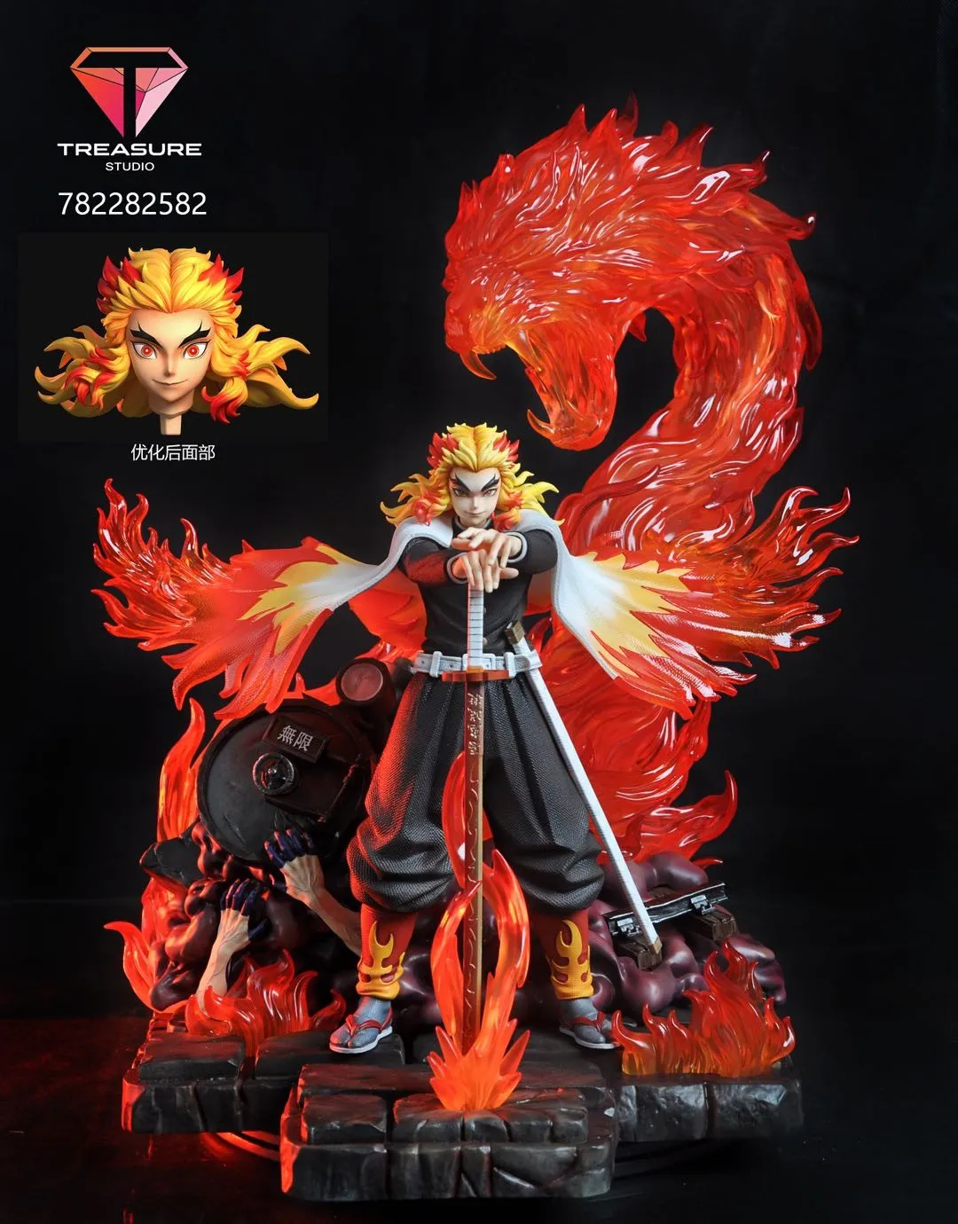 6df05c7c71353ea4 【Pre order】 Treasure-Studio Demon Slayer Rengoku Kyoujurou 1/6 Resin Statue Deposit - Image 1