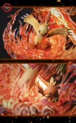 【In Stock】Fantasy studio Pokemon GX Evolutionary group Blaziken Resin Statue - Image 8