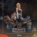 【Pre order】Practice Studio Dragon Ball Z Sexy Android 18 1:8 Scale Resin Statue Deposit - Image 5