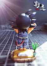 【Pre order】DMS Dragon Ball Z Bulma Good Morbing Goku Resin Statue Deposit - Image 2