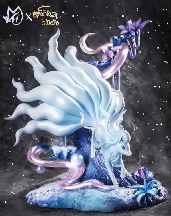 【In Stock】Fantasy Studio Pokemon Ice Ninetales Resin Statue