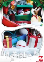 【Pre Order】ZN Studio Pokemon Christmas Pikachu Resin Statue Deposit - Image 5