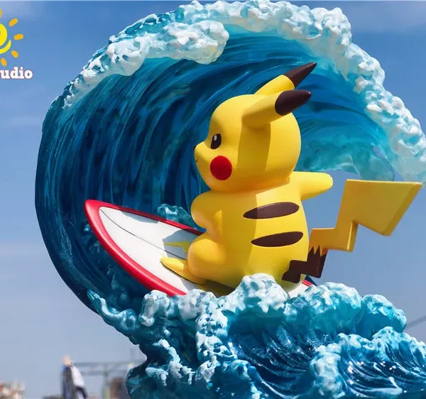 【Pre order】Sun Stuido Pokemon Surfing Pikachu Resin Statue