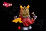 【In Stock】NEWBRA Studio Pokemon The Avengers Thor Pikachu Resin Statue - Image 3
