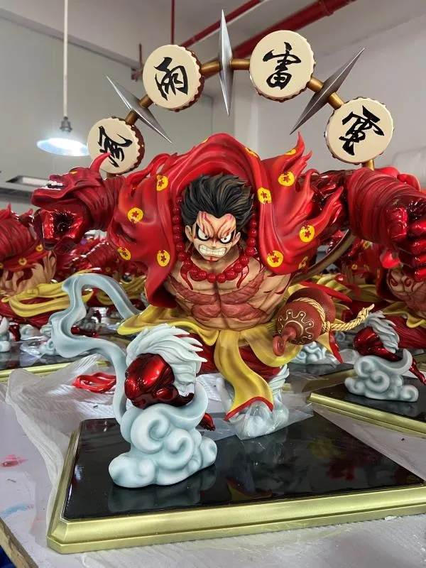 7e69228a7d3d944c 【In Stock】Leo Of Sky Studio One-Piece Luffy Gear4 1:5/1:8 Scale Resin Statue - Image 1