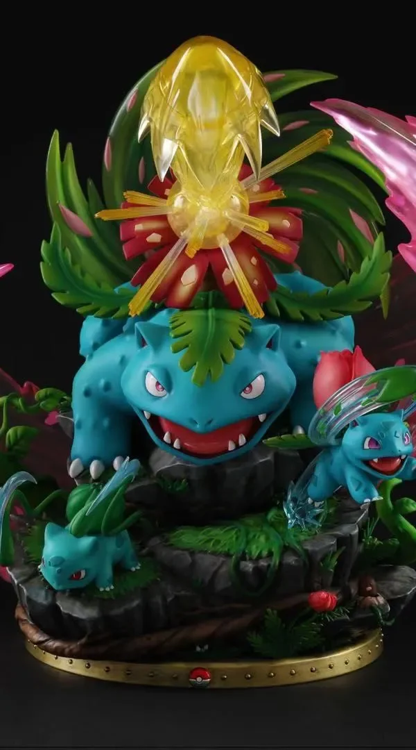 【Pre order】Re Studio Pokemon Bulbasaur to Venusaur Resin Statue Deposit
