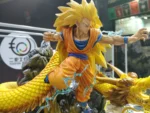 【In Stock】Miss Time Studio Dragonball Z SSJ3 Goku Dragon Fist Resin Statue - Image 2