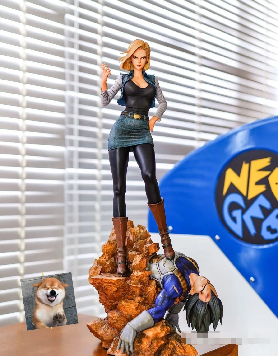 7ffc808d5a6fe175 【In Stock】GreenLeaf Studio Dragon Ball Android 18 1/4 Scale Resin Statue - Image 1