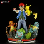 【Pre order】Legendary Collectibles Pokemon Ash Ketchum pikachu Charmander Squirtle Bulbasaur 1/4 Resin Statue Deposit - Image 5