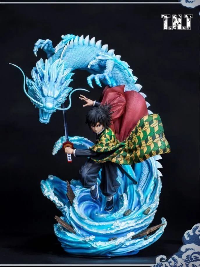 833fb00fd5bb200a 【In Stock】TNT Studio Demon Slayer Tomioka Giyuu 1/6 Resin Statue - Image 1