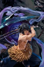 【Pre order】Big Gecko Studio Demon Slayer: Kimetsu no Yaiba Hashibira Inosuke Resin Statue Deposit - Image 5