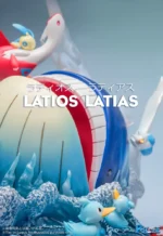 【In Stock】Pc House Pokemon Latios Latias Resin Statue - Image 4