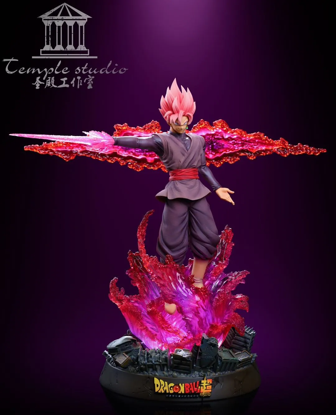 86474100f91b3998 【Pre order】Temple Studio Dragon Ball Super Goku Rose 1:6 Scale Resin Statue Deposit - Image 1