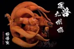 【Pre order】MonkeySon Studios Naruto Nine Tails Kurama SD Scale Resin Statue Deposit - Image 3