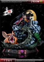 【Pre order】Green Lotus Studio Naruto Senju Hashirama VS Uchiha Madara SD Scale Resin Statue Deposit - Image 6