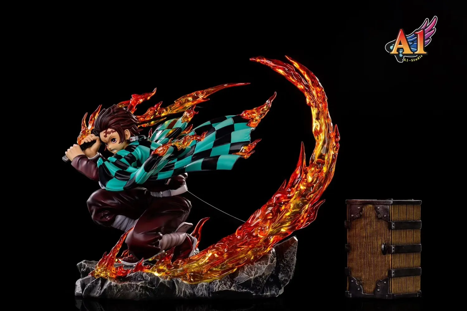 8e30ac088169a0eb 【Pre order】A1 Stuido Demon Slayer Kimetsu no Yaiba Kamado Tanjirou 1/6 scale resin statue deposit - Image 1