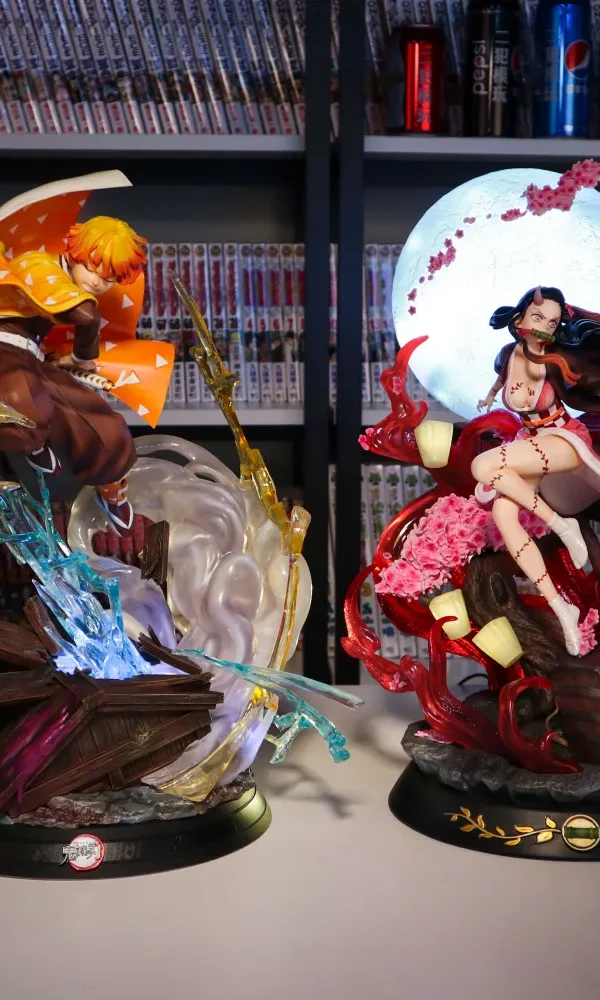 【In Stock】DB Home&Magic Cube Studio Demon Slayer: Kimetsu no Yaiba Agatsuma Zenitsu Resin Statue