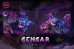 【In Stock】Fantasy studio Pokemon Gengar Family Resin Statue - Image 7