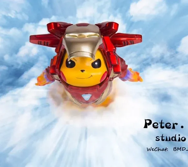 【Pre Order】Peter·P Studio Pokemon Pikachu Cosplay Iron Man MK85 Resin Statue