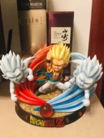 【In Stock】PTS Dragon Ball Z Super Saiyan Gotenks 1:8 Resin Statue Figure - Image 2