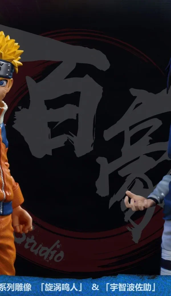 【Pre order】Best Hero Studio Naruto Kakashi Team Sasuke 1:4 Scale Resin Statue Deposit