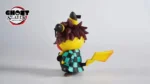 【Pre order】GHOST Pikachu Cos ​Demon Slayer: Kimetsu no Yaiba Kamado Nezuko ​​​ Tanjirou ​Resin Statue Deposit - Image 8