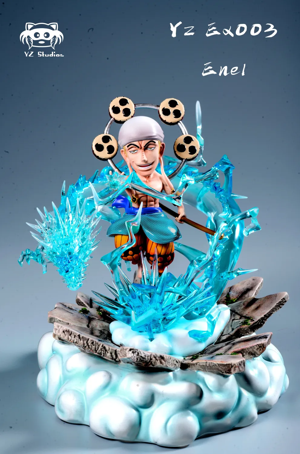 9b9cafd74dda0de2 【Pre order】YZ Studio One Piece Enel WCF Scale Resin Statue - Image 1