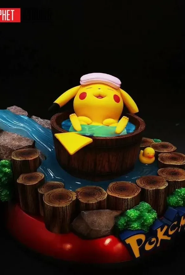【Pre order】PROPHET-Studios Pokemon The Pikachu of recreational bath Resin Statue Deposit