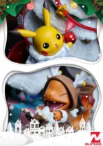 【Pre Order】ZN Studio Pokemon Christmas Pikachu Resin Statue Deposit - Image 6