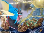【Pre Order】Zephyr Studio Pokemon Gym Battle Series No.01 pikachu VS Mega Gyarados ​Resin Statue Deposit【Pre Order】Zephyr Studio Pokemon Gym Battle Series No.01 pikachu VS Mega Gyarados ​Resin Statue Deposit - Image 4