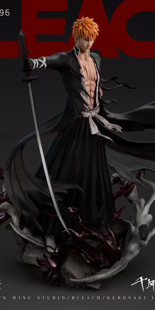 【In Stock】Black wing Studio BLEACH Thousand-Year Blood War 1/6 Ichigo Resin statue