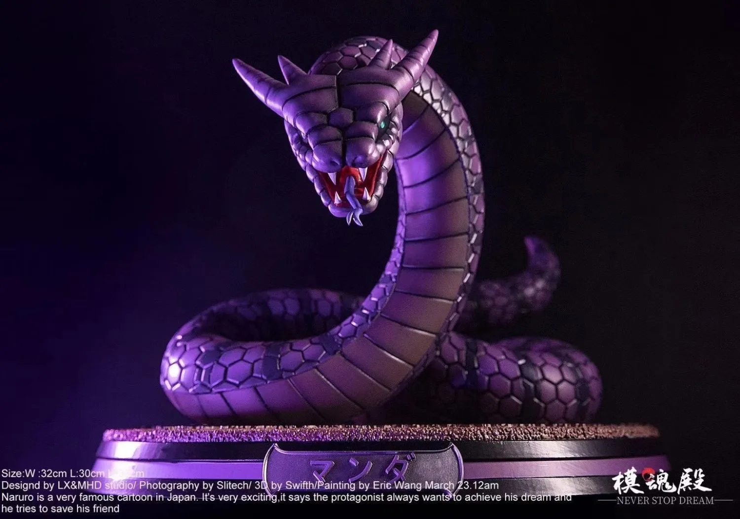 a50f4680dd96945f 【Pre order】MHD Studio Naruto Psychic beasts Manda Resin Statue Deposit - Image 1