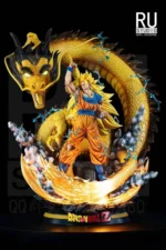 【In Stock】RU Studio Dragonball Z SSJ3 Goku Dragon Fist Resin Statue - Image 2