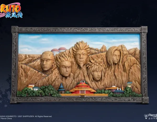 【Pre order】Infinity Studio Hokage Rock 3D Art Frame Resin Statue Doposit（Copyright）