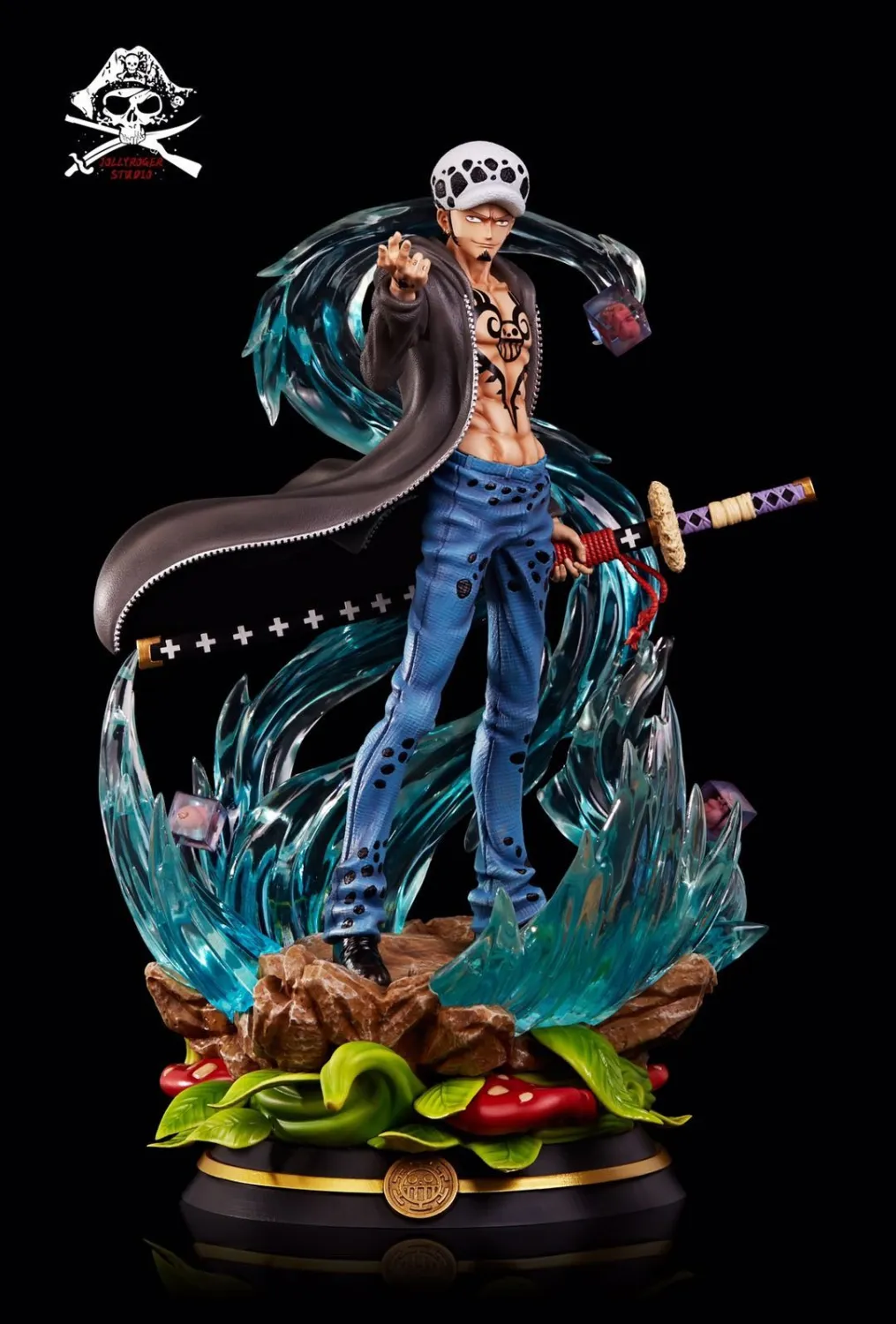 a7993ac720cf7f5f 【Pre Order】JollyRoger Studio Trafalgar Law Battle Standing Resin Statue Doposit - Image 1