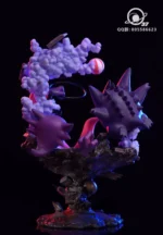 【Pre order】 37lab Studio Pokemon Gastly Haunter Gengar Family ゴース Resin Statue Deposit - Image 7